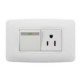 Residential Electric Switch Socket 118T SERIES , Electrical Outlets And Switches